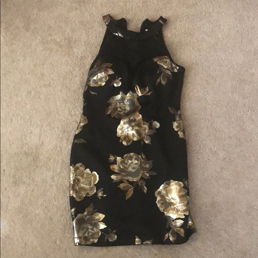 Black formal dress
